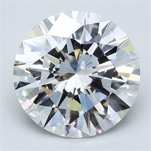 Picture of Natural Diamond 4.72 Carats, Round with Excellent Cut, F Color, VVS2 Clarity and Certified by GIA