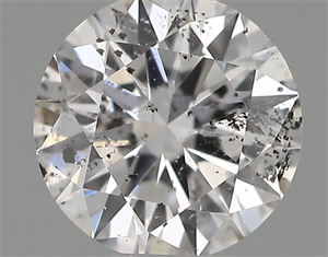 Picture of Natural Diamond 0.40 Carats, Round with Excellent Cut, D Color, SI2 Clarity and Certified by IGI