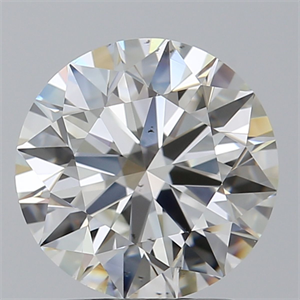 Picture of Natural Diamond 2.20 Carats, Round with Excellent Cut, H Color, VS2 Clarity and Certified by GIA