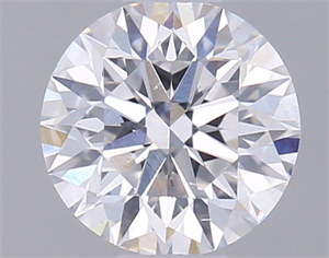 Picture of Natural Diamond 0.41 Carats, Round with Excellent Cut, E Color, SI1 Clarity and Certified by GIA