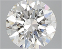 Natural Diamond 0.40 Carats, Round with Excellent Cut, G Color, SI1 Clarity and Certified by GIA