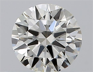 Picture of Natural Diamond 0.40 Carats, Round with Excellent Cut, I Color, SI1 Clarity and Certified by GIA