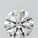 Natural Diamond 0.40 Carats, Round with Excellent Cut, H Color, VS2 Clarity and Certified by GIA