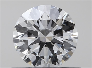 Picture of Natural Diamond 0.40 Carats, Round with Very Good Cut, F Color, VVS2 Clarity and Certified by GIA