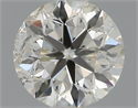 Natural Diamond 0.72 Carats, Round with Very Good Cut, H Color, I1 Clarity and Certified by IGI