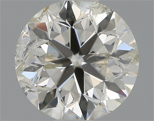 Picture of Natural Diamond 0.72 Carats, Round with Very Good Cut, H Color, I1 Clarity and Certified by IGI