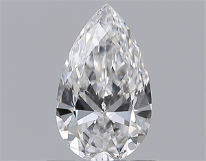 Picture of Natural Diamond 0.70 Carats, Pear with  Cut, D Color, VS1 Clarity and Certified by GIA