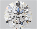 Natural Diamond 1.07 Carats, Round with Excellent Cut, D Color, IF Clarity and Certified by GIA