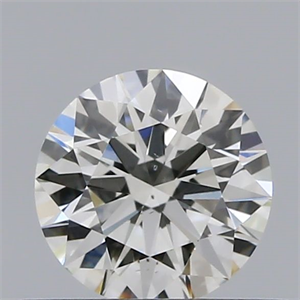 Picture of Natural Diamond 0.40 Carats, Round with Excellent Cut, G Color, VS2 Clarity and Certified by IGI