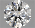 Natural Diamond 2.02 Carats, Round with Excellent Cut, I Color, SI1 Clarity and Certified by GIA