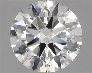 Picture of Natural Diamond 2.02 Carats, Round with Excellent Cut, I Color, SI1 Clarity and Certified by GIA