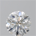 Natural Diamond 2.01 Carats, Round with Excellent Cut, F Color, VS1 Clarity and Certified by GIA