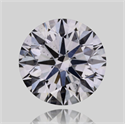 Natural Diamond 0.40 Carats, Round with Excellent Cut, K Color, SI1 Clarity and Certified by GIA