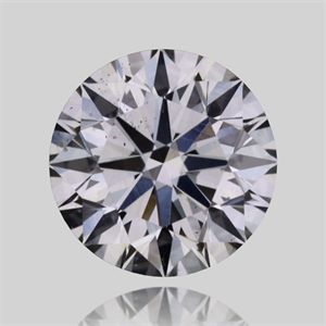 Picture of Natural Diamond 0.40 Carats, Round with Excellent Cut, K Color, SI1 Clarity and Certified by GIA