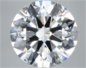 Natural Diamond 5.05 Carats, Round with Excellent Cut, G Color, SI1 Clarity and Certified by GIA