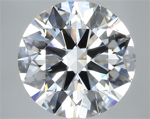 Picture of Natural Diamond 5.05 Carats, Round with Excellent Cut, G Color, SI1 Clarity and Certified by GIA