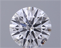 Natural Diamond 0.40 Carats, Round with Excellent Cut, E Color, VS1 Clarity and Certified by GIA