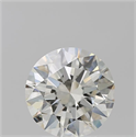 Natural Diamond 3.06 Carats, Round with Excellent Cut, J Color, VVS2 Clarity and Certified by GIA