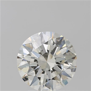 Picture of Natural Diamond 3.06 Carats, Round with Excellent Cut, J Color, VVS2 Clarity and Certified by GIA