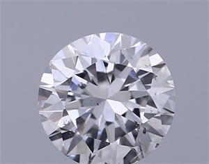 Picture of Natural Diamond 0.40 Carats, Round with Very Good Cut, G Color, SI2 Clarity and Certified by GIA