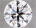 Natural Diamond 1.30 Carats, Round with Excellent Cut, F Color, FL Clarity and Certified by GIA