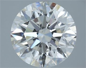 Picture of Natural Diamond 3.01 Carats, Round with Excellent Cut, G Color, SI1 Clarity and Certified by GIA