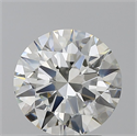 Natural Diamond 3.01 Carats, Round with Excellent Cut, I Color, VVS2 Clarity and Certified by GIA