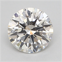 Natural Diamond 0.40 Carats, Round with Excellent Cut, H Color, VS1 Clarity and Certified by GIA