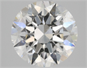 Natural Diamond 2.01 Carats, Round with Excellent Cut, E Color, VVS2 Clarity and Certified by GIA