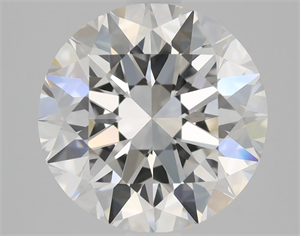 Picture of Natural Diamond 2.01 Carats, Round with Excellent Cut, E Color, VVS2 Clarity and Certified by GIA