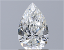 Natural Diamond 1.20 Carats, Pear with  Cut, H Color, SI1 Clarity and Certified by GIA