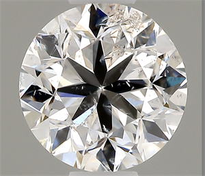 Picture of Natural Diamond 0.50 Carats, Round with Good Cut, E Color, I1 Clarity and Certified by GIA