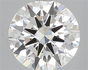 Picture of Natural Diamond 0.40 Carats, Round with Excellent Cut, G Color, VS2 Clarity and Certified by GIA