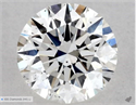 Natural Diamond 0.40 Carats, Round with Excellent Cut, E Color, VS2 Clarity and Certified by GIA