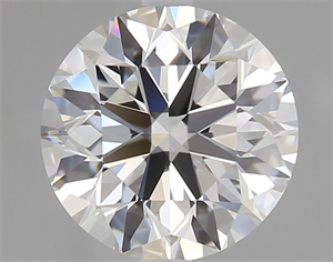 Picture of Natural Diamond 1.40 Carats, Round with Excellent Cut, F Color, VVS1 Clarity and Certified by GIA