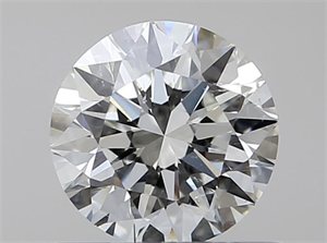 Picture of Natural Diamond 0.50 Carats, Round with Excellent Cut, J Color, SI2 Clarity and Certified by GIA