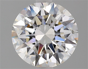 Picture of Natural Diamond 2.01 Carats, Round with Excellent Cut, G Color, VVS1 Clarity and Certified by GIA