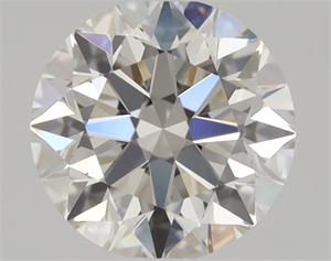 Picture of Natural Diamond 0.50 Carats, Round with Excellent Cut, J Color, VVS2 Clarity and Certified by GIA