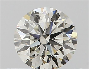 Picture of Natural Diamond 0.41 Carats, Round with Excellent Cut, J Color, SI1 Clarity and Certified by GIA