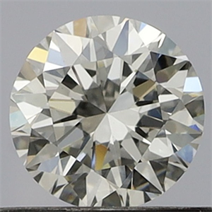 Picture of Natural Diamond 0.50 Carats, Round with Very Good Cut, J Color, VVS2 Clarity and Certified by GIA