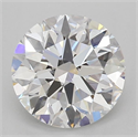 Natural Diamond 1.50 Carats, Round with Excellent Cut, E Color, VVS2 Clarity and Certified by GIA