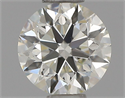 Natural Diamond 0.50 Carats, Round with Excellent Cut, I Color, VS1 Clarity and Certified by IGI