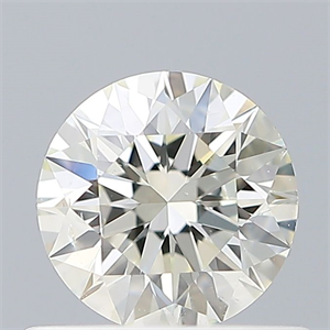 Picture of Natural Diamond 0.50 Carats, Round with Excellent Cut, J Color, SI2 Clarity and Certified by GIA