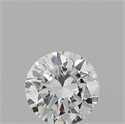 Natural Diamond 0.41 Carats, Round with Very Good Cut, E Color, SI1 Clarity and Certified by GIA