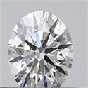 Natural Diamond 0.41 Carats, Round with Excellent Cut, G Color, VS1 Clarity and Certified by GIA