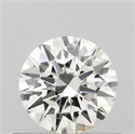 Natural Diamond 0.50 Carats, Round with Excellent Cut, I Color, SI2 Clarity and Certified by GIA