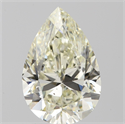 Natural Diamond 1.80 Carats, Pear with  Cut, J Color, SI1 Clarity and Certified by IGI