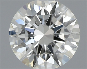 Picture of Natural Diamond 0.50 Carats, Round with Excellent Cut, J Color, VVS2 Clarity and Certified by GIA