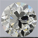 Natural Diamond 0.50 Carats, Round with Good Cut, J Color, SI2 Clarity and Certified by GIA