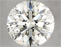 Natural Diamond 5.87 Carats, Round with Excellent Cut, J Color, SI1 Clarity and Certified by IGI